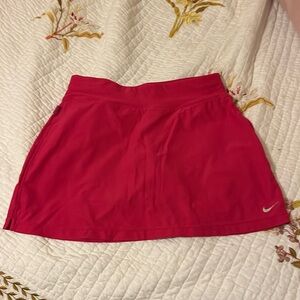 Pink small nike skort